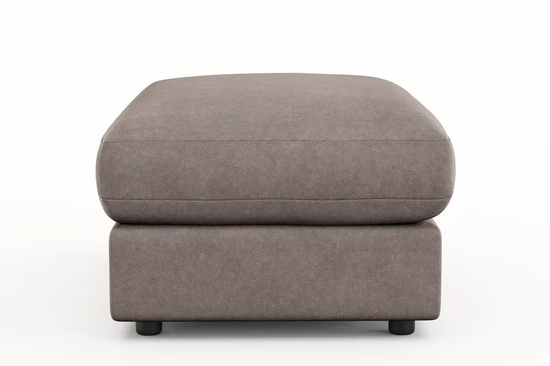 Arken Lyx Rektangulær Fodskammel i stof - Brun - Møbler - Stole & lænestole - Taburet & skammel - Puf