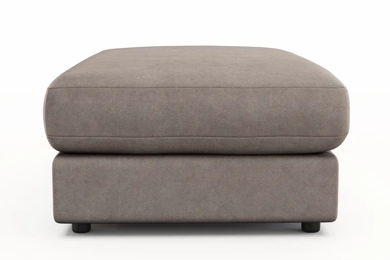 Arken Lyx Rektangulær Fodskammel i stof - Brun - Møbler - Stole & lænestole - Taburet & skammel - Puf