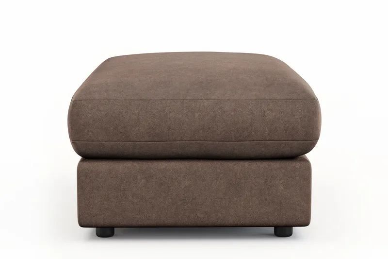 Arken Lyx Rektangulær Fodskammel i stof - Brun - Møbler - Stole & lænestole - Taburet & skammel - Puf