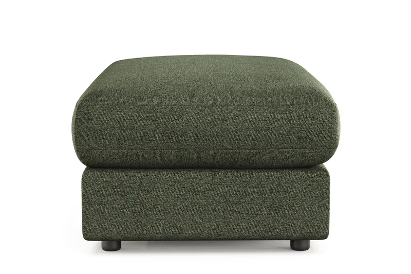 Arken Lyx Rektangulær Fodskammel i stof - Grøn - Møbler - Stole & lænestole - Taburet & skammel - Puf