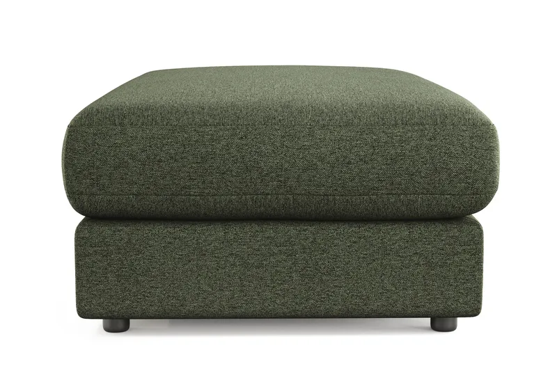 Arken Lyx Rektangulær Fodskammel i stof - Grøn - Møbler - Stole & lænestole - Taburet & skammel - Puf