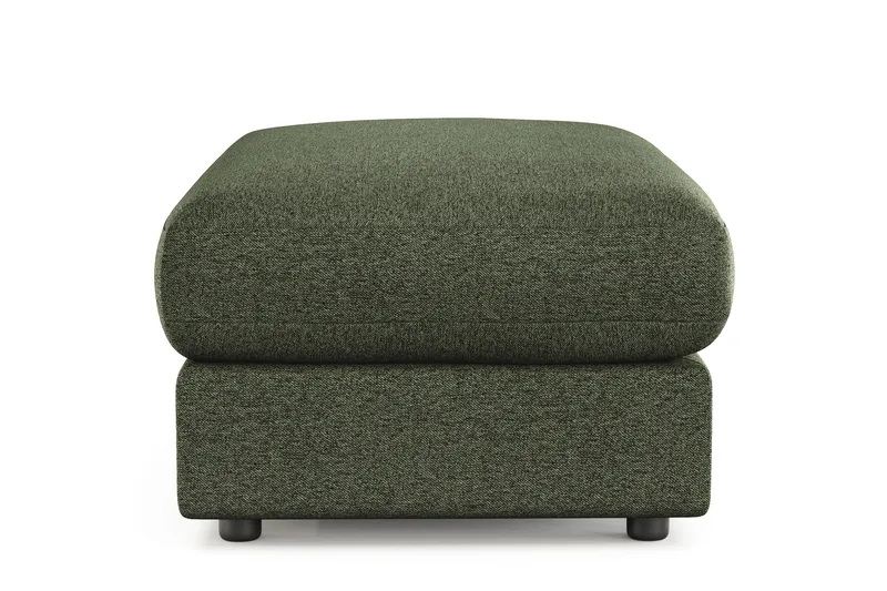 Arken Lyx Rektangulær Fodskammel i stof - Grøn - Møbler - Stole & lænestole - Taburet & skammel - Puf