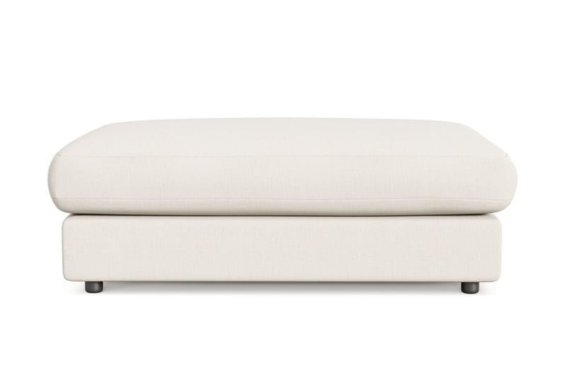 Arken Lyx Rektangulær Fodskammel i stof - Lys beige - Møbler - Stole & lænestole - Taburet & skammel - Puf
