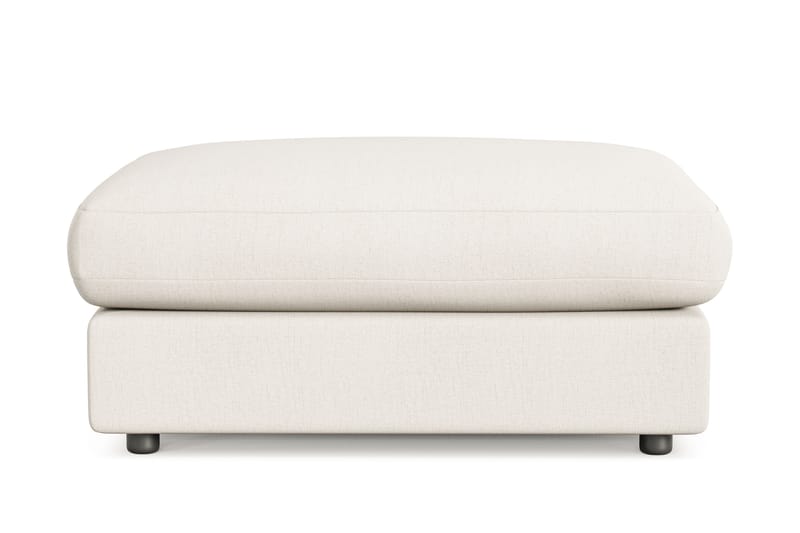 Arken Lyx Rektangulær Fodskammel i stof - Lys beige - Møbler - Stole & lænestole - Taburet & skammel - Puf