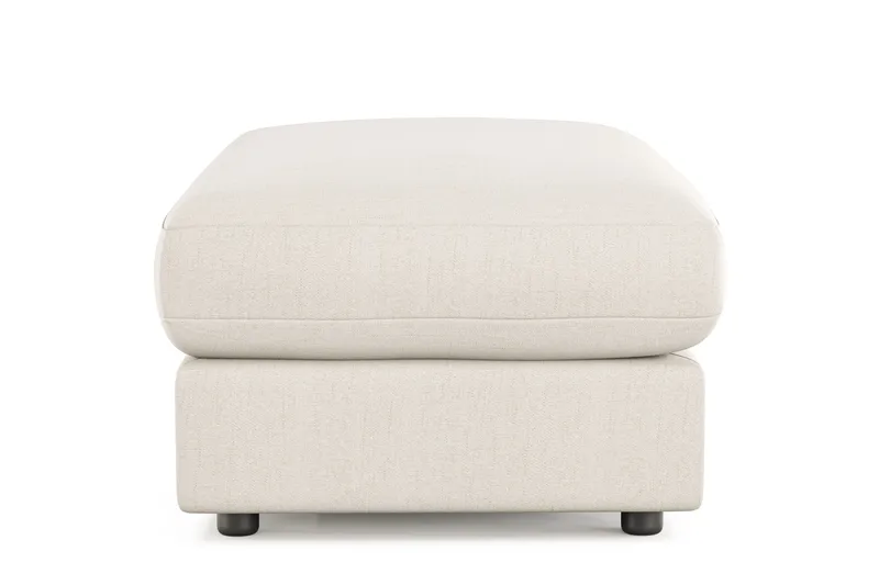 Arken Lyx Rektangulær Fodskammel i stof - Lys beige - Møbler - Stole & lænestole - Taburet & skammel - Puf