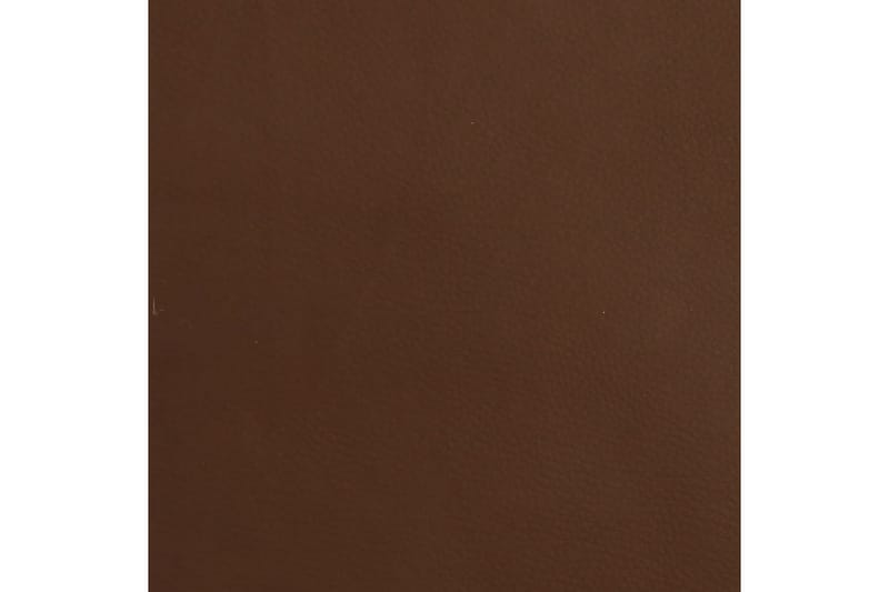 beBasic fodskammel 45x29,5x39 cm kunstlæder brun - Brun - Puf