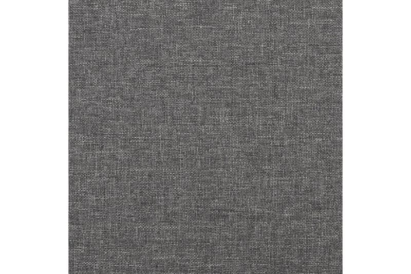 beBasic fodskammel 45x29,5x39 cm stof og kunstlæder lysegrå - GrÃ¥ - Møbler - Stole & lænestole - Taburet & skammel - Puf