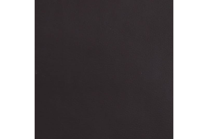 beBasic fodskammel 45x29,5x39 cm stof og kunstlæder sort - Sort - Puf