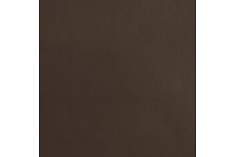 beBasic fodskammel 60x60x39 cm kunstlæder brun - Brun - Møbler - Stole & lænestole - Taburet & skammel - Puf