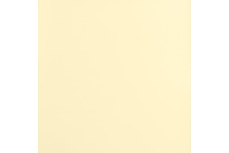 beBasic fodskammel 60x60x39 cm kunstlæder cremefarvet - Creme - Møbler - Stole & lænestole - Taburet & skammel - Puf