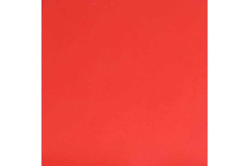 beBasic fodskammel 60x60x39 cm kunstlæder rød - RÃ¸d - Puf