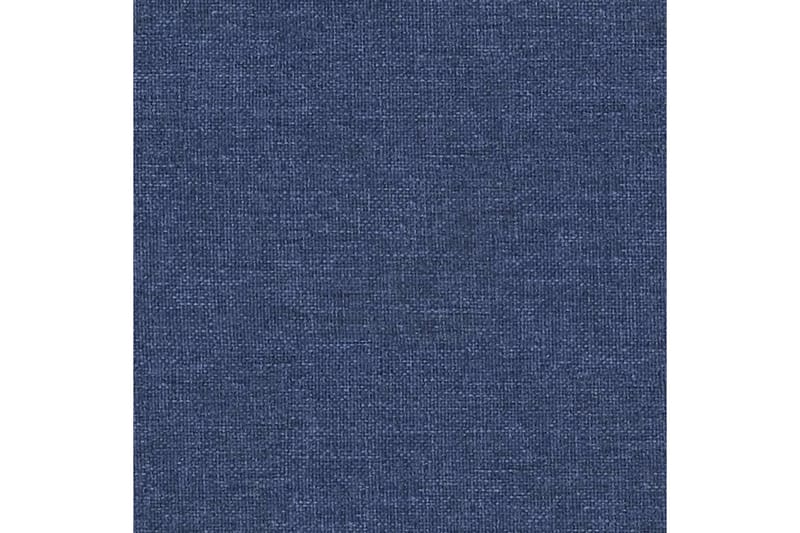 beBasic fodskammel 60x60x39 cm stof og kunstlæder blå - BlÃ¥ - Møbler - Stole & lænestole - Taburet & skammel - Puf