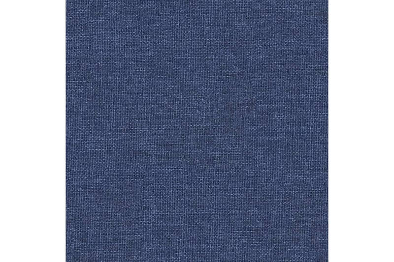 beBasic fodskammel 60x60x39 cm stof og kunstlæder blå - BlÃ¥ - Møbler - Stole & lænestole - Taburet & skammel - Puf