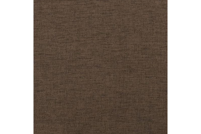 beBasic fodskammel 60x60x39 cm stof og kunstlæder brun - Brun - Møbler - Stole & lænestole - Taburet & skammel - Puf