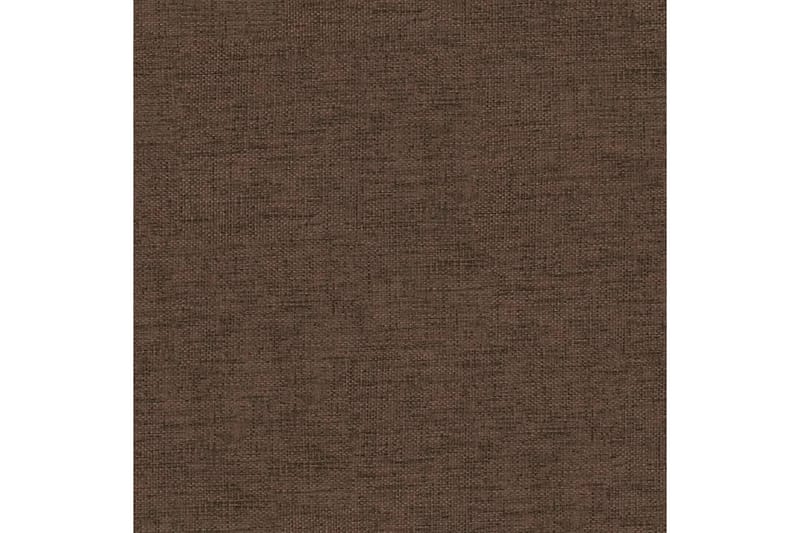 beBasic fodskammel 60x60x39 cm stof og kunstlæder brun - Brun - Møbler - Stole & lænestole - Taburet & skammel - Puf