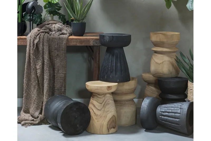 Bink Skammel - Natur - Møbler - Stole & lænestole - Taburet & skammel