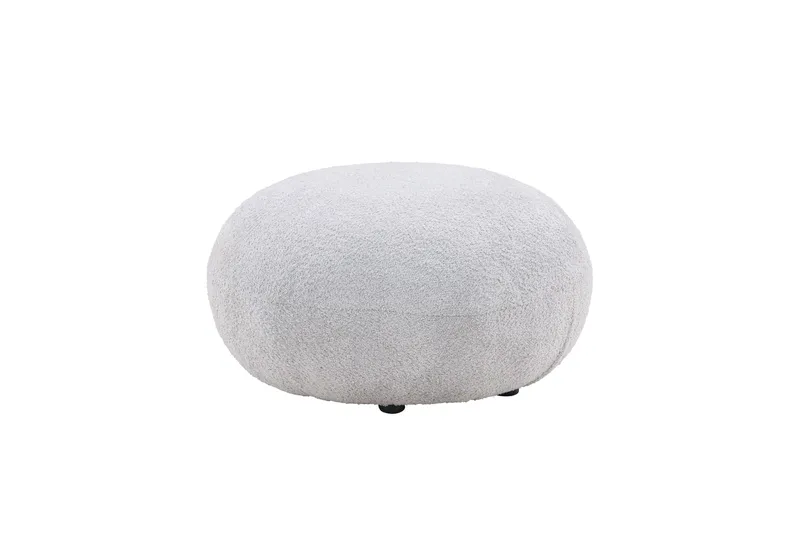 Bologna Fodskammel - Lys grå - Møbler - Stole & lænestole - Taburet & skammel - Puf