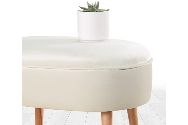 Bowie Siddepuf 63 cm - Beige - Møbler - Stole & lænestole - Taburet & skammel - Ottoman