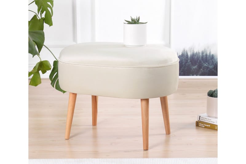 Bowie Siddepuf 63 cm - Beige - Møbler - Stole & lænestole - Taburet & skammel - Ottoman