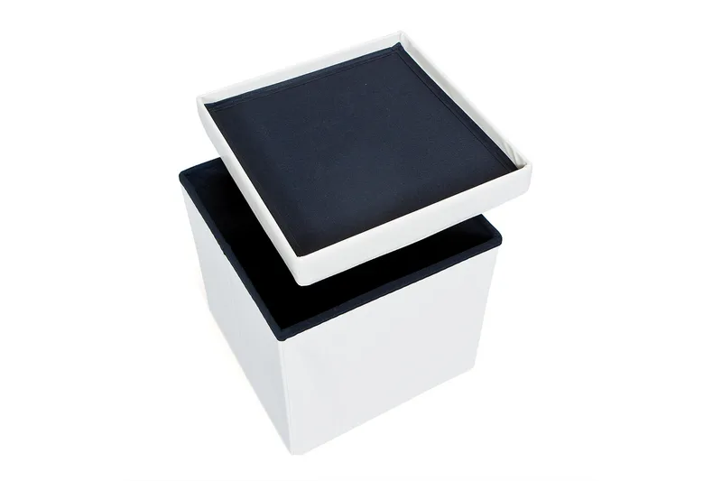 Catullus Opbevaringspuf - Hvid - Møbler - Stole & lænestole - Taburet & skammel - Ottoman