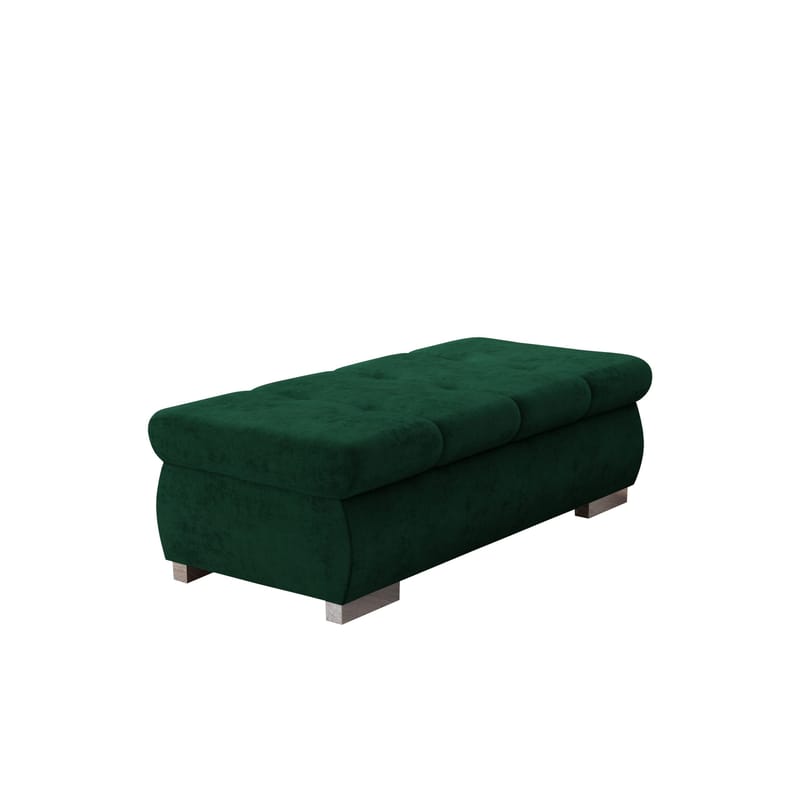 Cerys Fodskammel 120 cm, Grøn