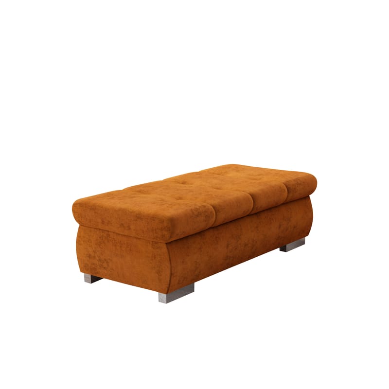 Cerys Fodskammel 120 cm, Orange