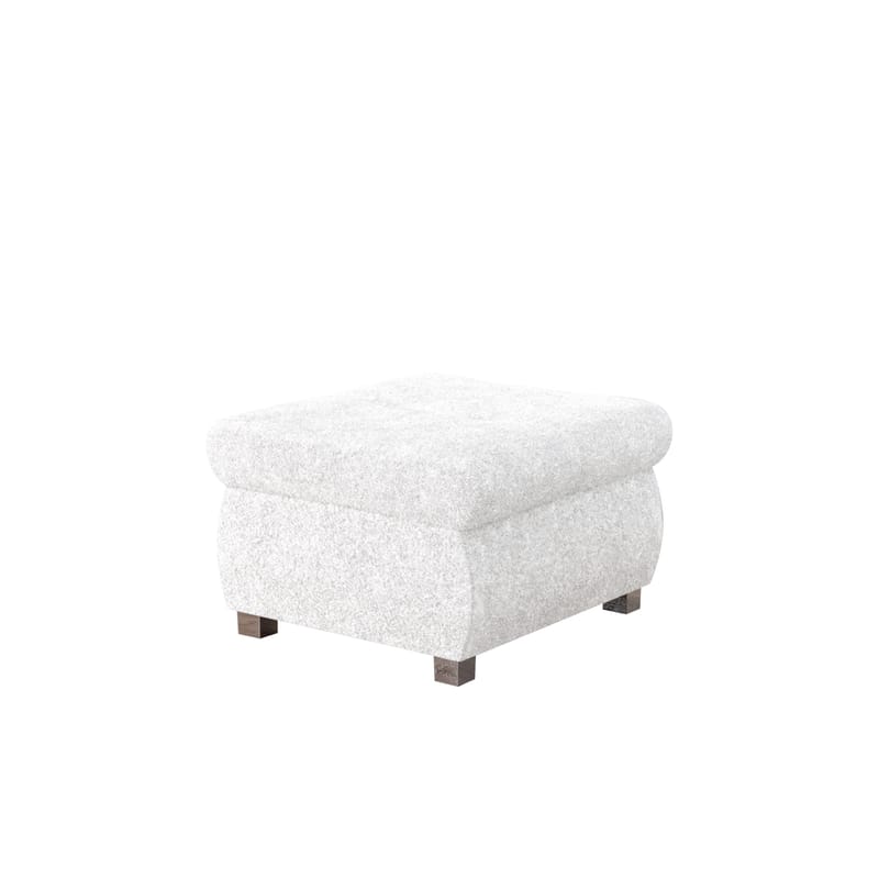 Cerys Fodskammel - hvid - Møbler - Stole & lænestole - Taburet & skammel - Ottoman