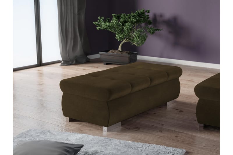 Cerys Puf - Brun - Møbler - Stole & lænestole - Taburet & skammel - Ottoman