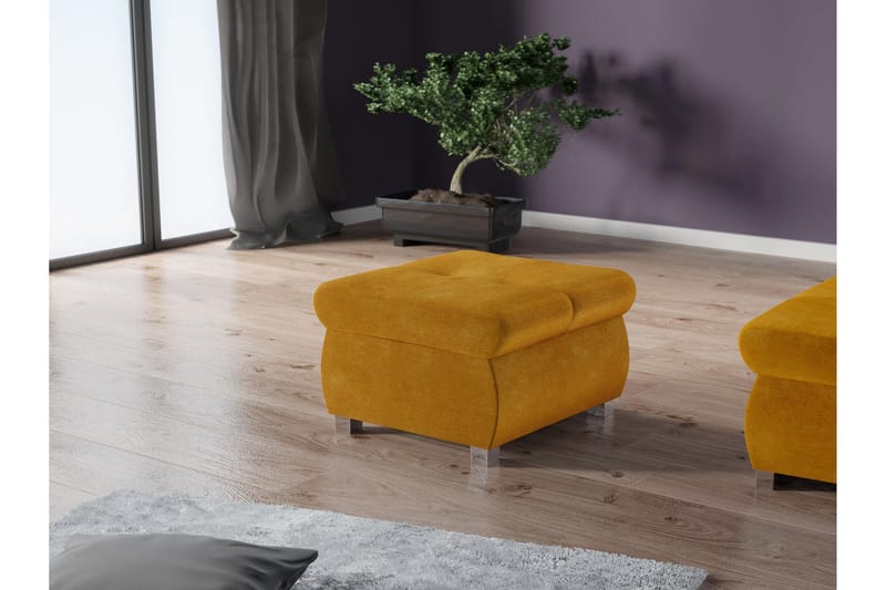 Cerys Puf - Sort - Møbler - Stole & lænestole - Taburet & skammel - Ottoman