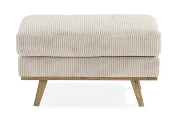 Copenhagen fodskammel Fløjl - Beige - Møbler - Stole & lænestole - Taburet & skammel - Puf