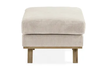 Copenhagen fodskammel Fløjl - Beige - Møbler - Stole & lænestole - Taburet & skammel - Puf
