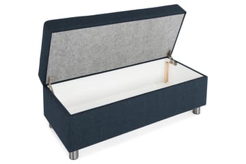 Crazy Fodskammel med Opbevaring 120x50 - Mørkeblå - Møbler - Stole & lænestole - Taburet & skammel - Puf