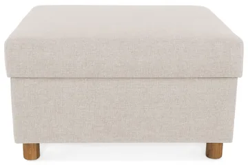 Crazy Fodskammel med Opbevaring 80x65 - Beige - Møbler - Stole & lænestole - Taburet & skammel - Puf
