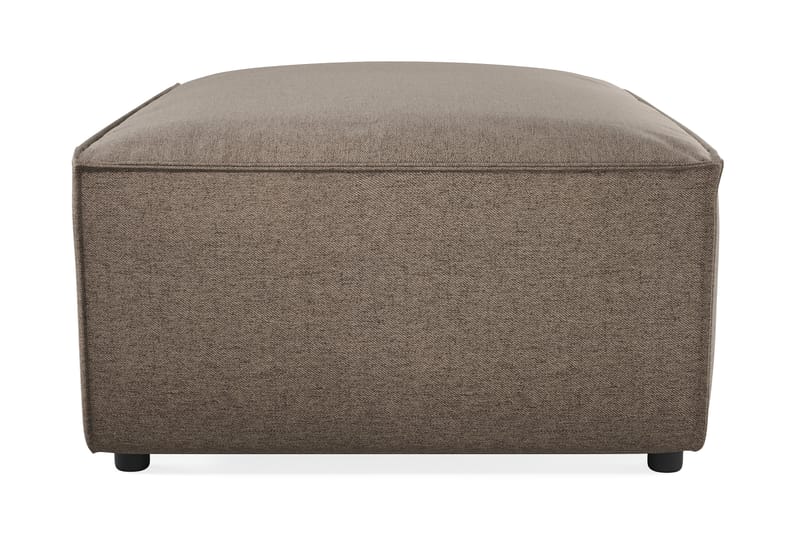 Cubo 1-personers Rektangulær Fodskammelmodul i Stof 80 cm bred - Grå - Møbler - Stole & lænestole - Taburet & skammel - Puf