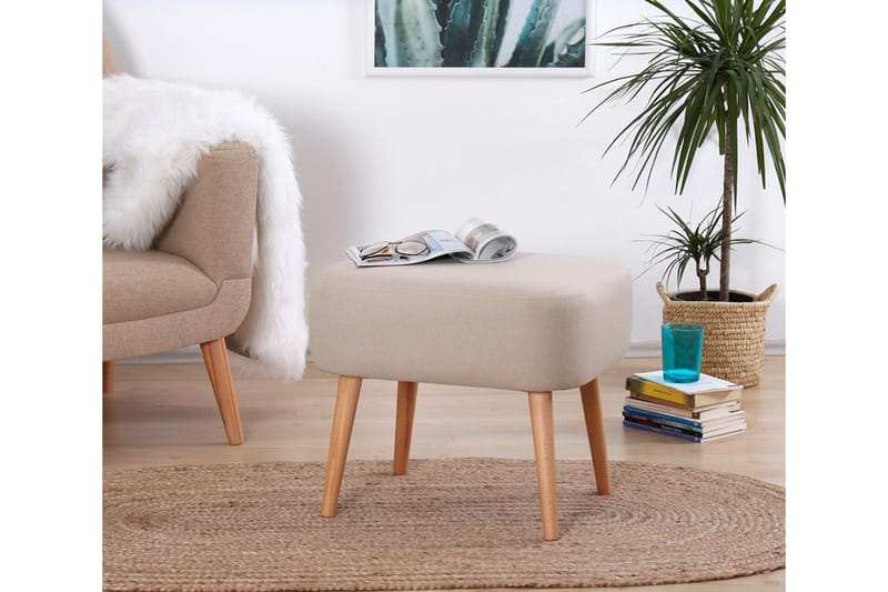 Demopolis Siddepuf 50 cm, Beige