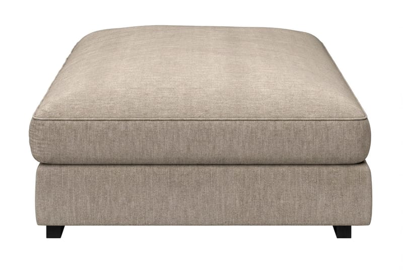 Dubai fodskammel i stof - Beige/grå - Møbler - Stole & lænestole - Taburet & skammel - Puf