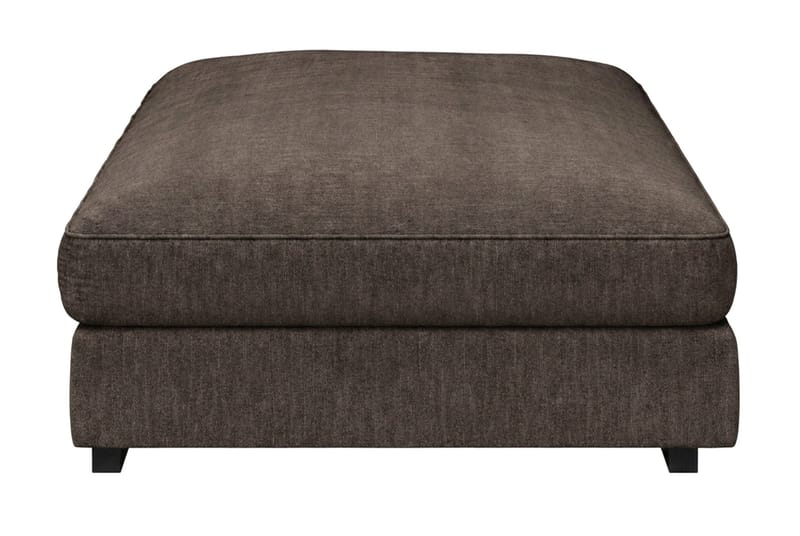 Dubai fodskammel i stof - Mørkebrun - Møbler - Stole & lænestole - Taburet & skammel - Puf