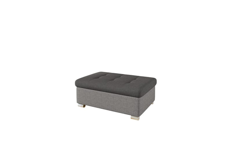 Dynir Fodskammel 70 cm, Lys grå/Mørk grå