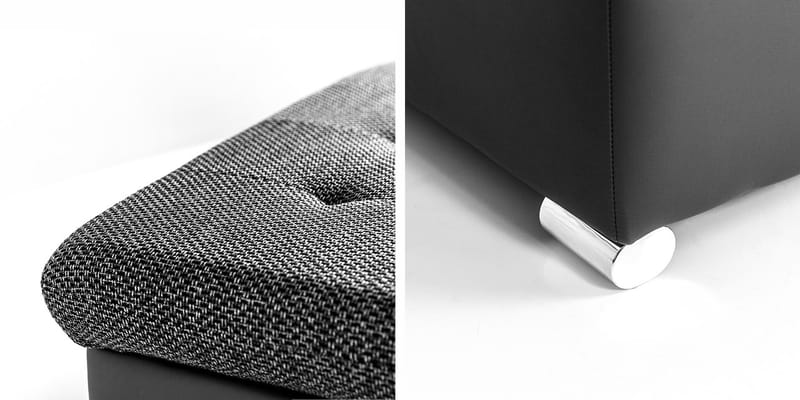 Dynir Fodskammel 96 cm - Rosa - Møbler - Stole & lænestole - Taburet & skammel - Puf