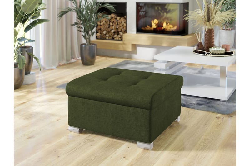 Dynir Fotpall 68 cm - Grøn - Møbler - Stole & lænestole - Taburet & skammel - Puf
