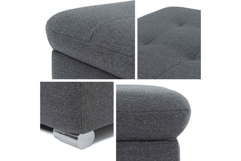 Dynir Fotpall 70 cm - Grå - Møbler - Stole & lænestole - Taburet & skammel - Puf
