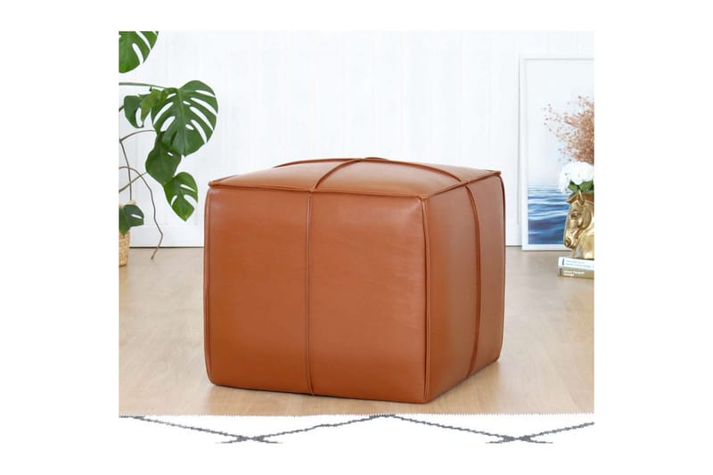 Edrin Sækkestol Utomhus 52 cm - Brun - Møbler - Stole & lænestole - Taburet & skammel - Ottoman