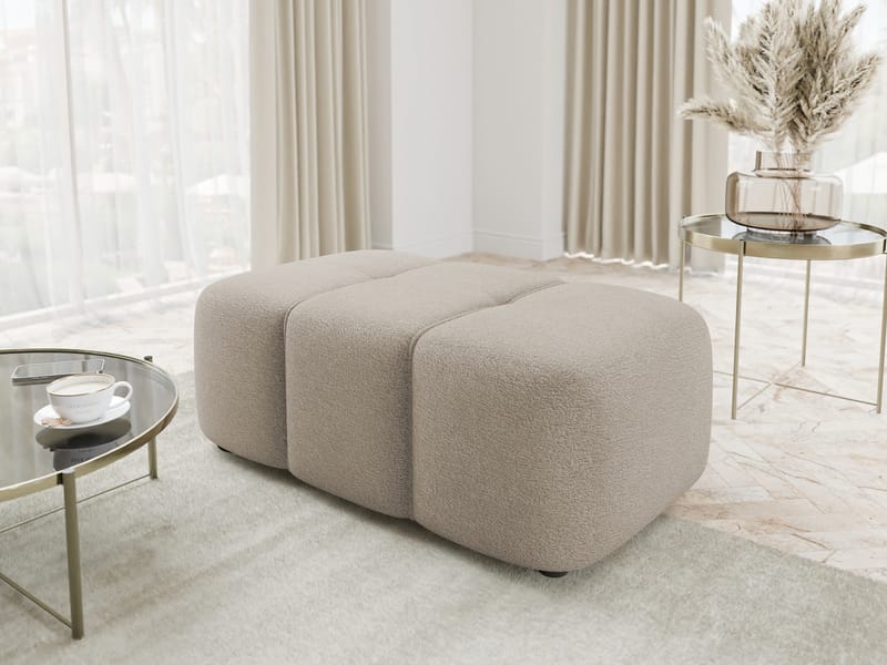 Flo Fodskammel 93 cm - Beige - Møbler - Stole & lænestole - Taburet & skammel - Puf