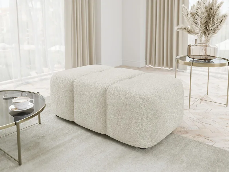 Flo Fodskammel 93 cm - Beige - Møbler - Stole & lænestole - Taburet & skammel - Puf