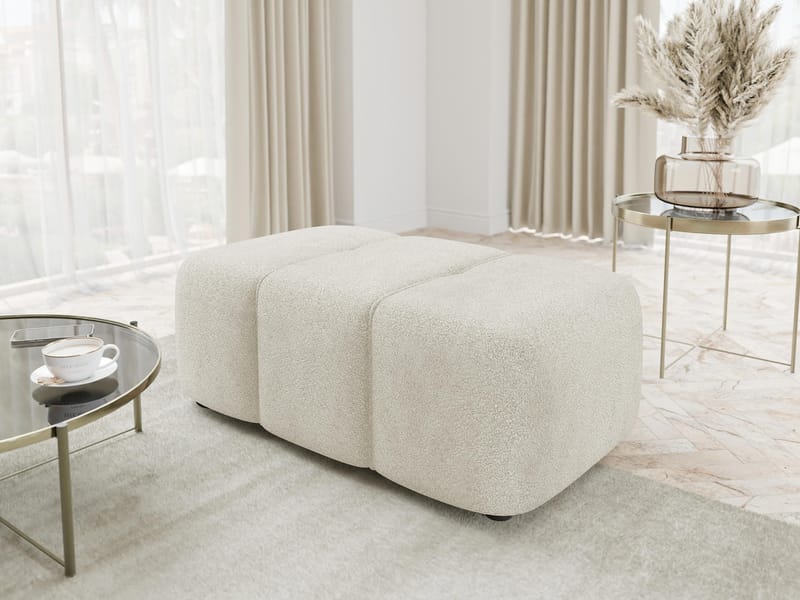 Flo Fodskammel 93 cm - Beige - Møbler - Stole & lænestole - Taburet & skammel - Puf