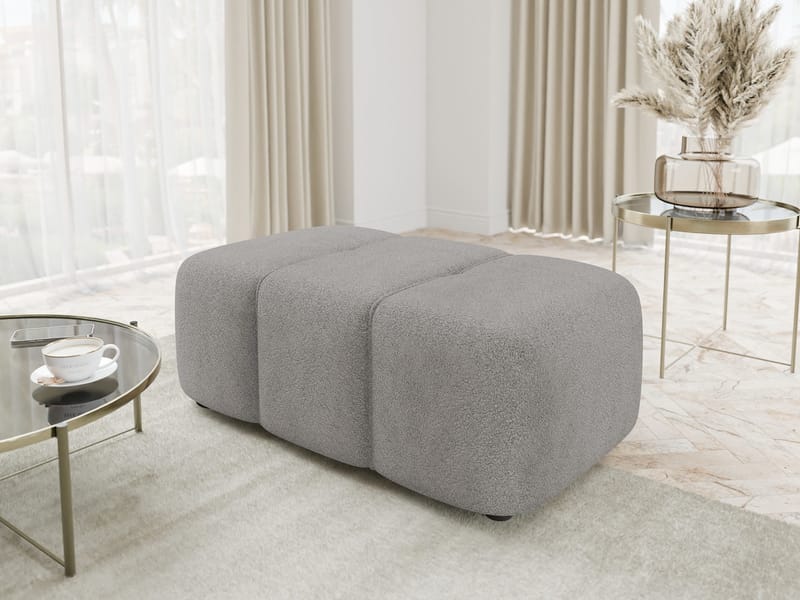 Flo Fodskammel 93 cm - Grå - Møbler - Stole & lænestole - Taburet & skammel - Puf