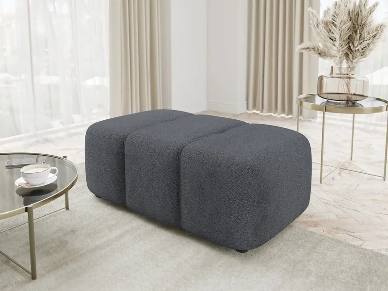 Flo Fodskammel 93 cm - Grå - Møbler - Stole & lænestole - Taburet & skammel - Puf