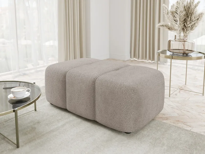 Flo Fodskammel 93 cm - Grå - Møbler - Stole & lænestole - Taburet & skammel - Puf