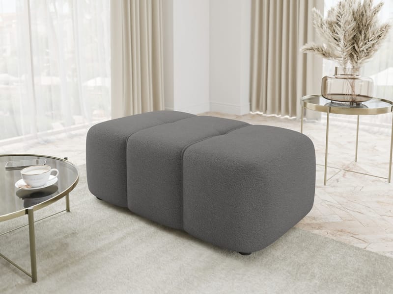 Flo Fodskammel 93 cm - Grå - Møbler - Stole & lænestole - Taburet & skammel - Puf