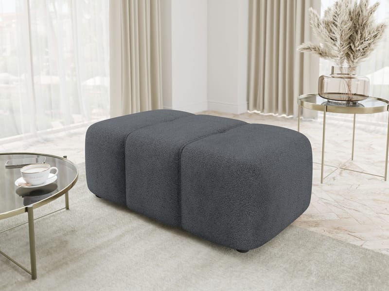 Flo Fodskammel 93 cm - Grå - Møbler - Stole & lænestole - Taburet & skammel - Puf